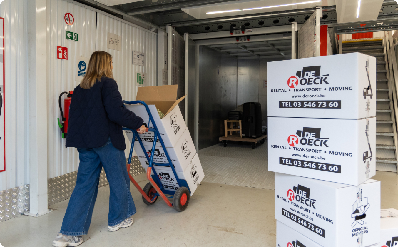 De roeck verhuizen self storage en voertuigverhuur